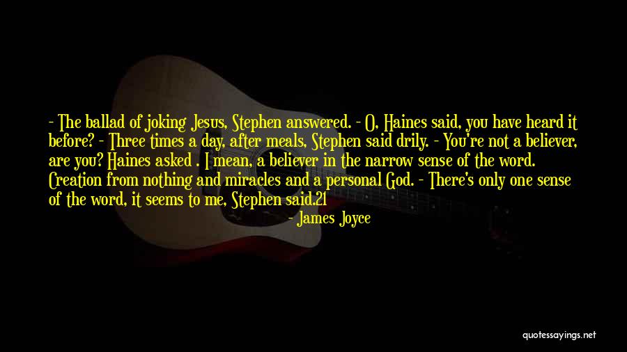 One Word Jesus Quotes By James Joyce One Word Jesus Quotes By James Joyce