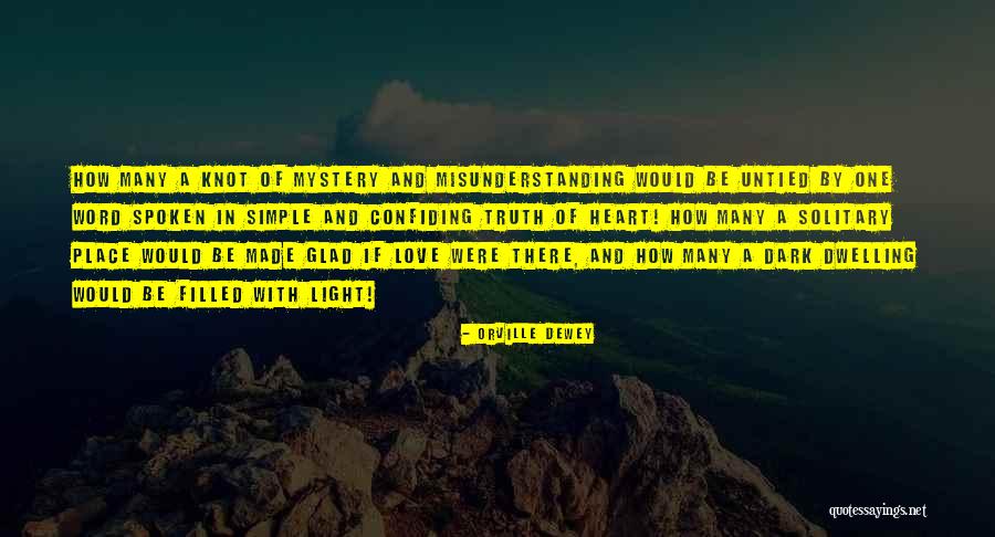 One Word Simple Quotes By Orville Dewey One Word Simple Quotes By Orville Dewey