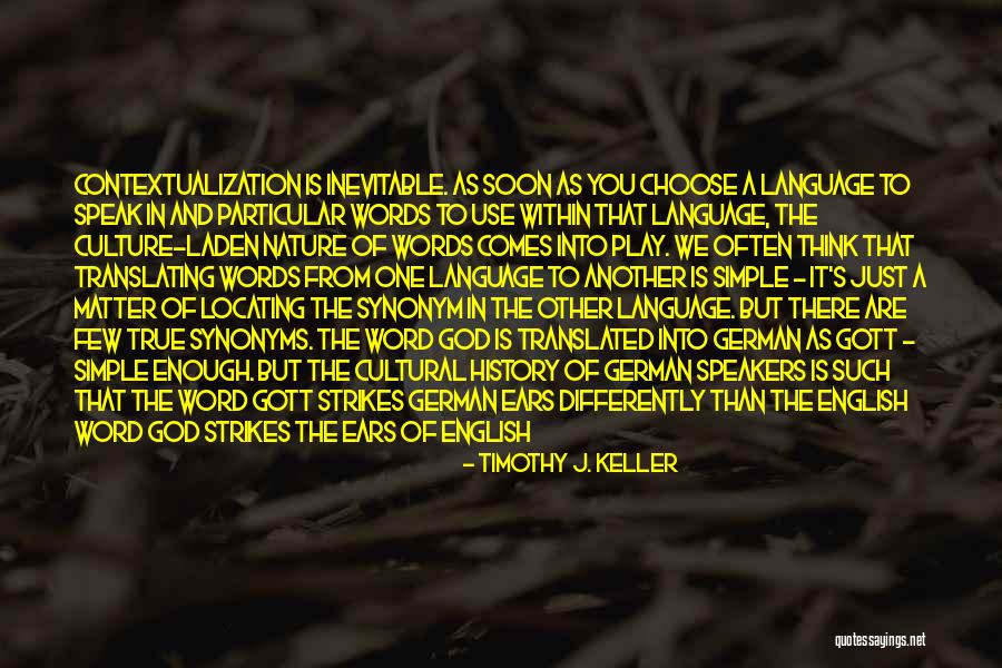 One Word Simple Quotes By Timothy J. Keller One Word Simple Quotes By Timothy J. Keller