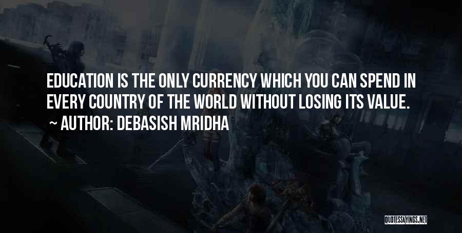 One World Currency Quotes By Debasish Mridha