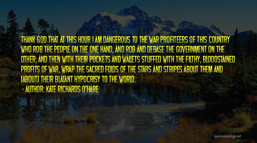 One World Government Quotes By Kate Richards O'Hare