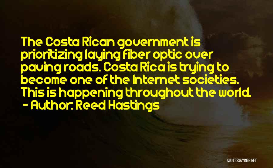 One World Government Quotes By Reed Hastings