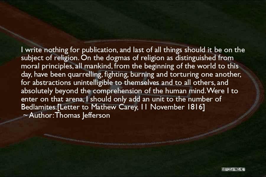 One World Religion Quotes By Thomas Jefferson