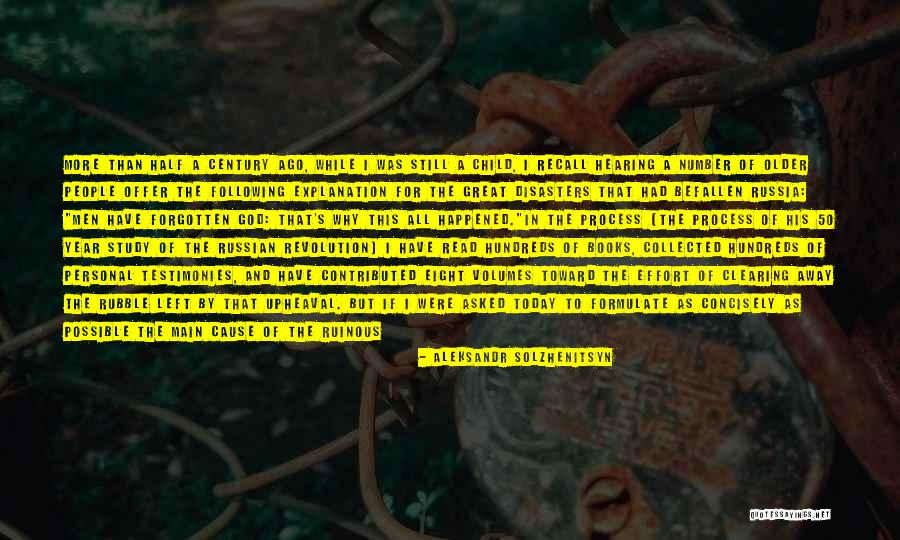 One Year Ago Today Quotes By Aleksandr Solzhenitsyn One Year Ago Today Quotes By Aleksandr Solzhenitsyn