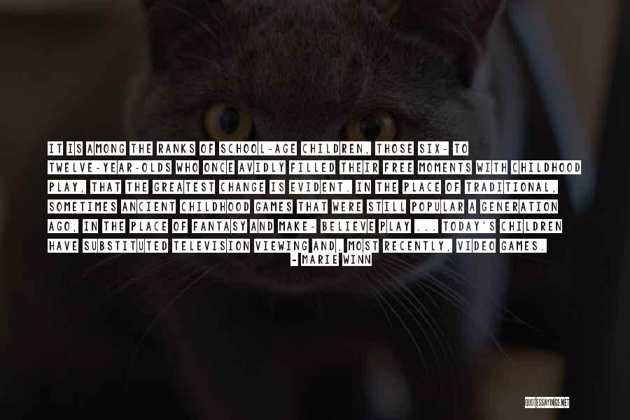 One Year Ago Today Quotes By Marie Winn One Year Ago Today Quotes By Marie Winn
