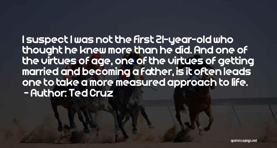 One Year Married Quotes By Ted Cruz