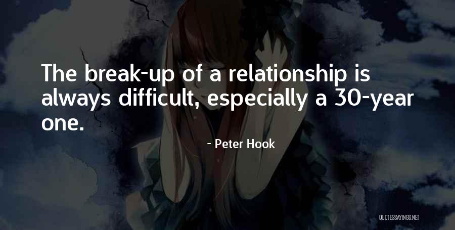One Year Of Relationship Quotes By Peter Hook