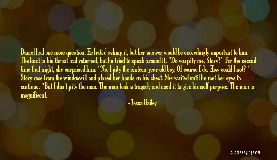 One Year Old Boy Quotes By Tessa Bailey