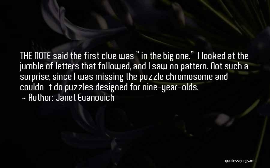 One Year Olds Quotes By Janet Evanovich