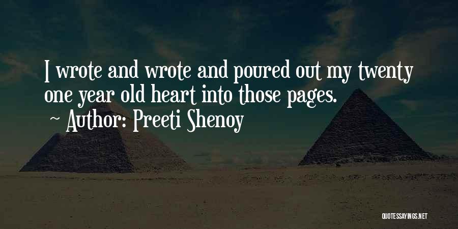 One Year Quotes By Preeti Shenoy