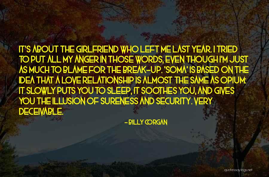 One Year Relationship Love Quotes By Billy Corgan One Year Relationship Love Quotes By Billy Corgan
