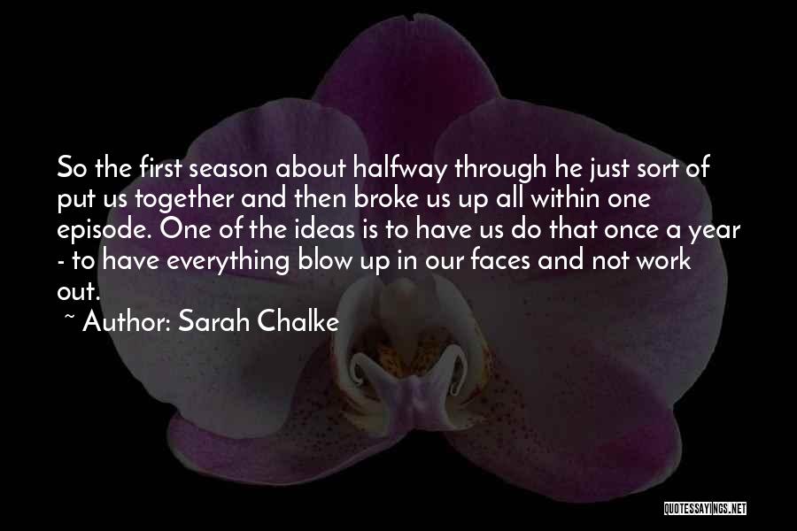 One Year Together Quotes By Sarah Chalke