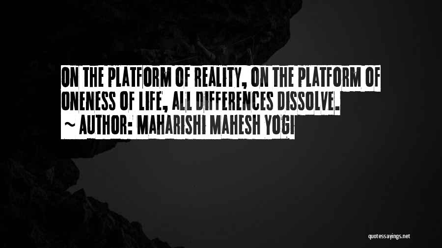 Oneness Quotes By Maharishi Mahesh Yogi