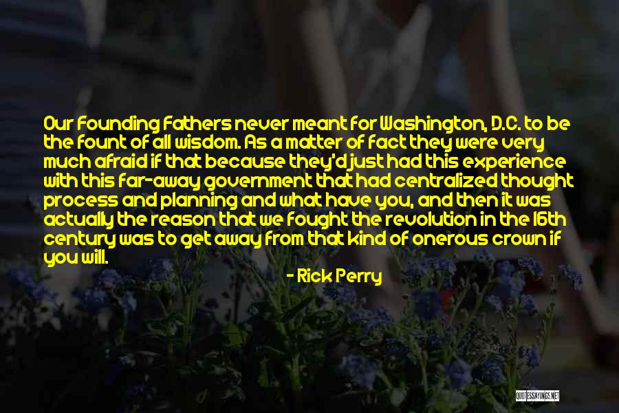 Onerous Quotes By Rick Perry