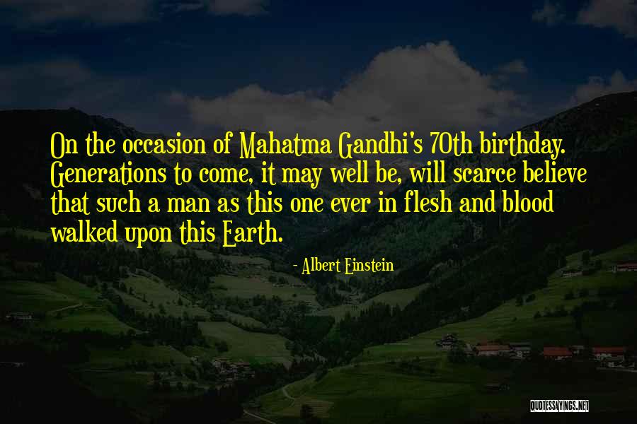 One's Birthday Quotes By Albert Einstein