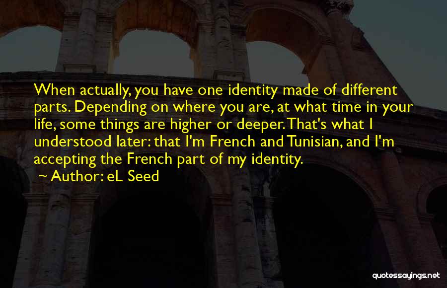 One's Identity Quotes By EL Seed