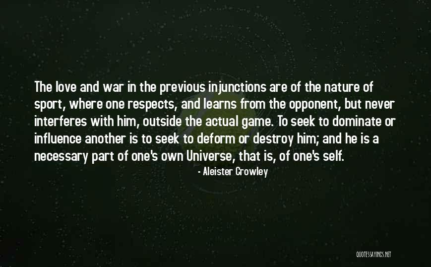 One's Own Self Quotes By Aleister Crowley