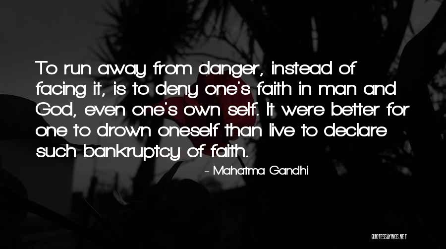 One's Own Self Quotes By Mahatma Gandhi