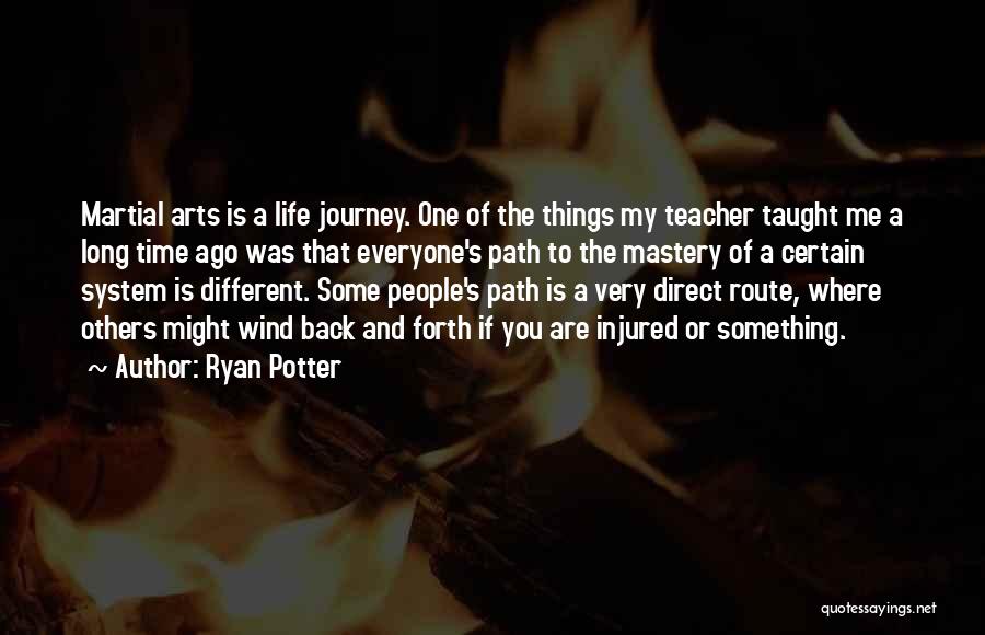 One's Path Quotes By Ryan Potter