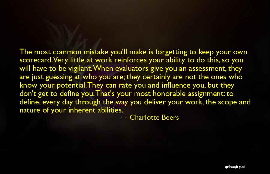Ones Potential Quotes By Charlotte Beers Ones Potential Quotes By Charlotte Beers