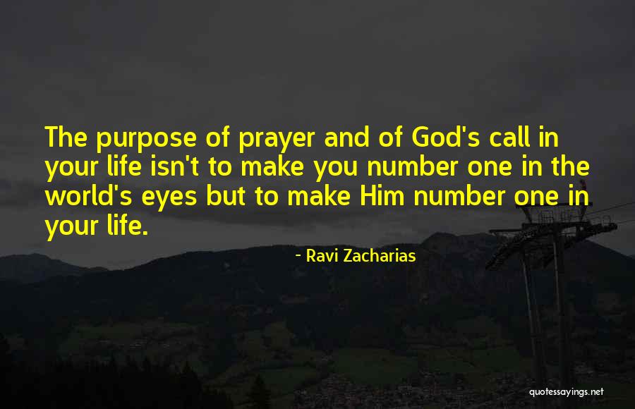 One's Purpose In Life Quotes By Ravi Zacharias One's Purpose In Life Quotes By Ravi Zacharias