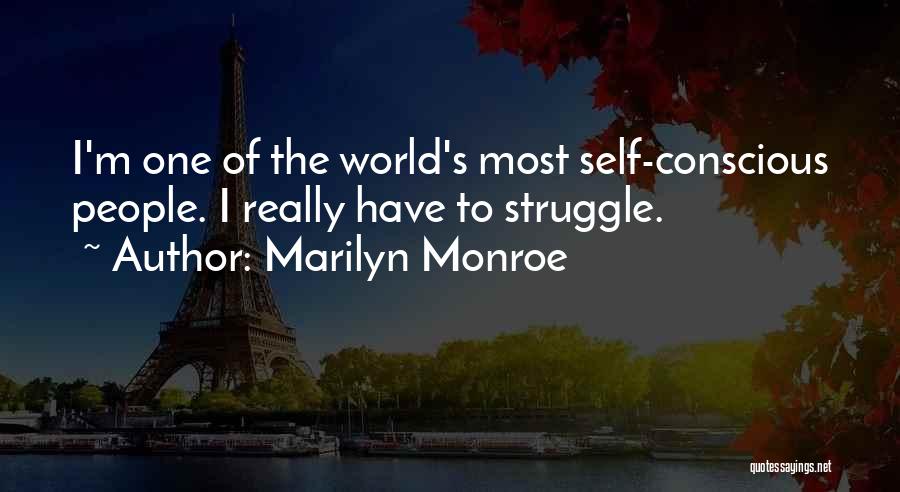 One's Self Quotes By Marilyn Monroe