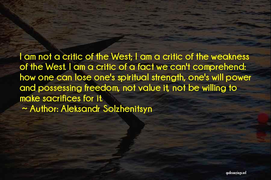 One's Value Quotes By Aleksandr Solzhenitsyn