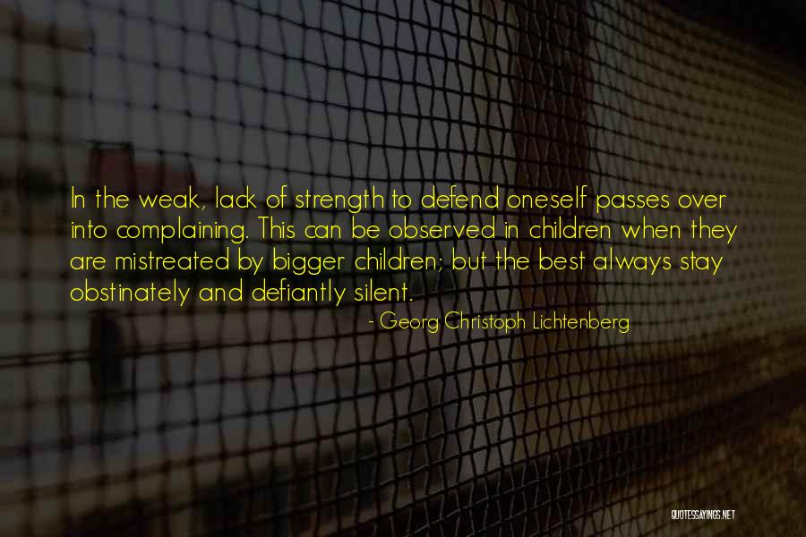 Oneself Best Quotes By Georg Christoph Lichtenberg Oneself Best Quotes By Georg Christoph Lichtenberg