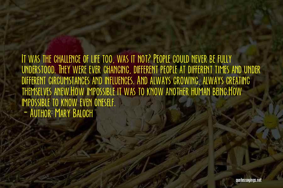 Oneself Change Quotes By Mary Balogh