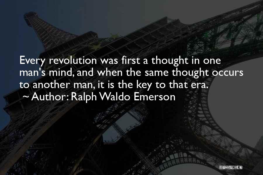 Oneself Change Quotes By Ralph Waldo Emerson