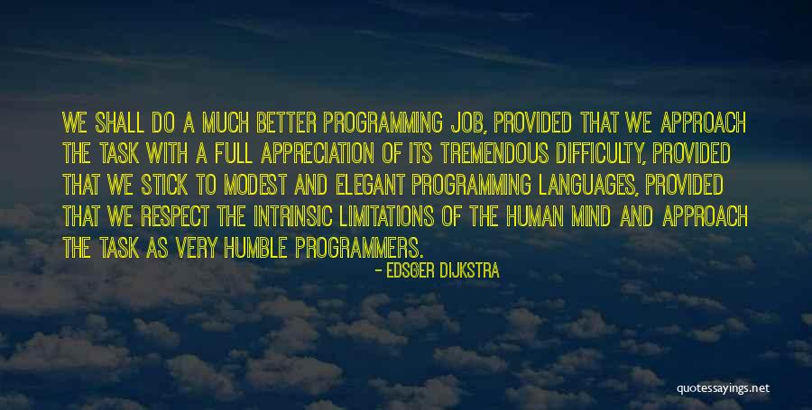 Onesie Pajama Quotes By Edsger Dijkstra