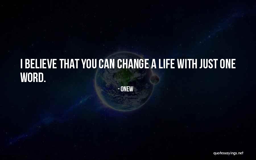 Onew Quotes 2203275