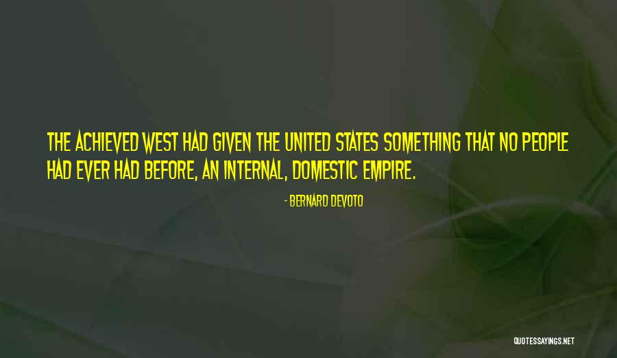 Oney Quotes By Bernard DeVoto Oney Quotes By Bernard DeVoto