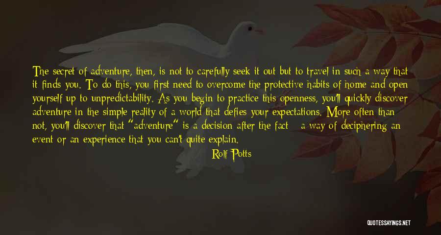 Oney Quotes By Rolf Potts Oney Quotes By Rolf Potts