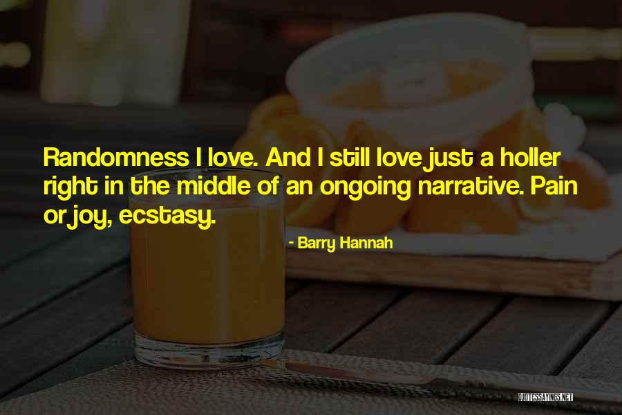 Ongoing Or Ongoing Quotes By Barry Hannah Ongoing Or Ongoing Quotes By Barry Hannah