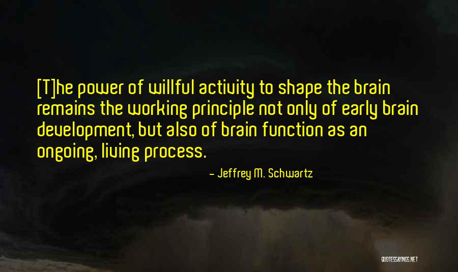 Ongoing Quotes By Jeffrey M. Schwartz Ongoing Quotes By Jeffrey M. Schwartz
