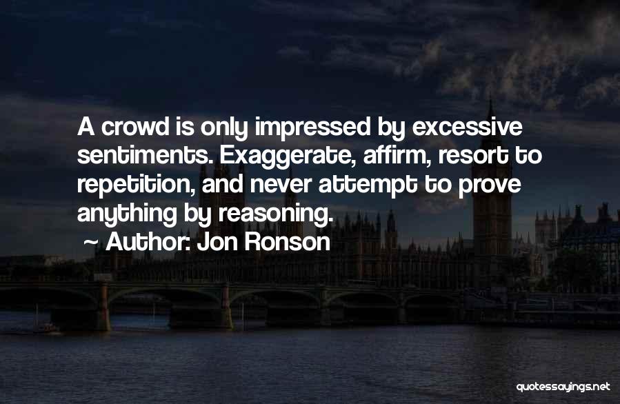 Oni Mask Quotes By Jon Ronson