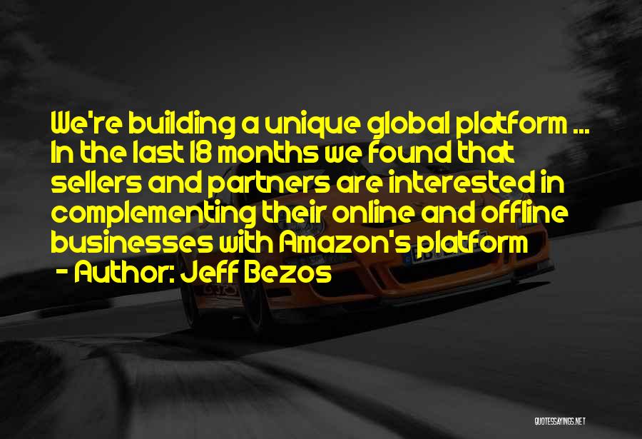 Online And Offline Quotes By Jeff Bezos