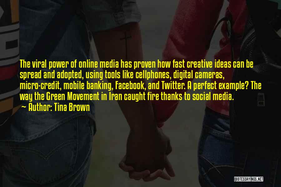 Online Banking Quotes By Tina Brown