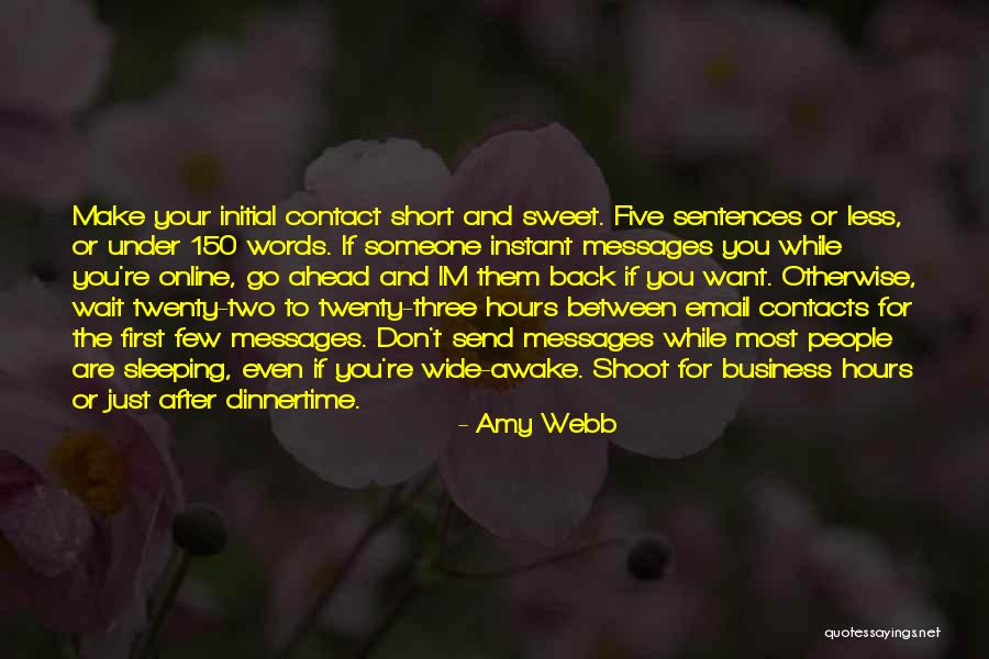 Online Business Quotes By Amy Webb