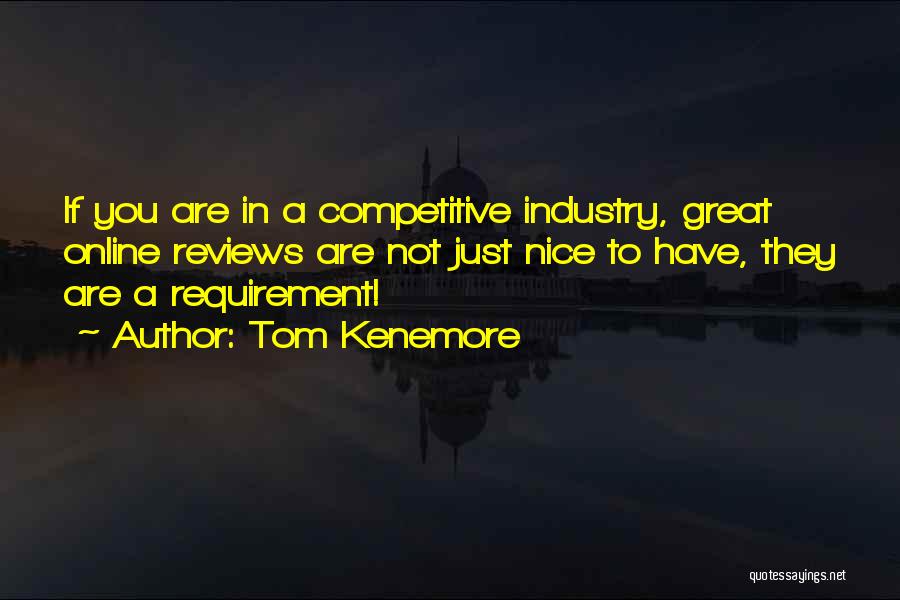 Online Business Quotes By Tom Kenemore