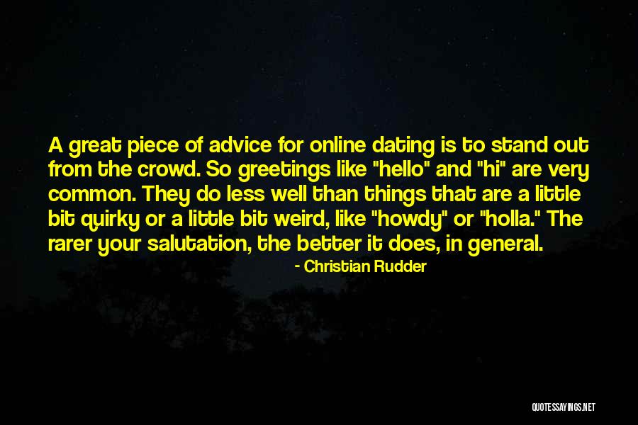 Online Dating Quotes By Christian Rudder Online Dating Quotes By Christian Rudder