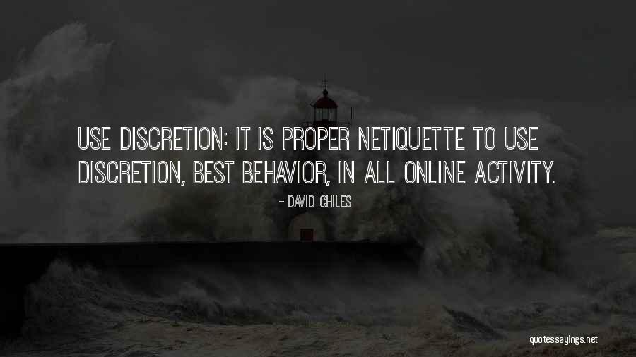 Online Education Quotes By David Chiles