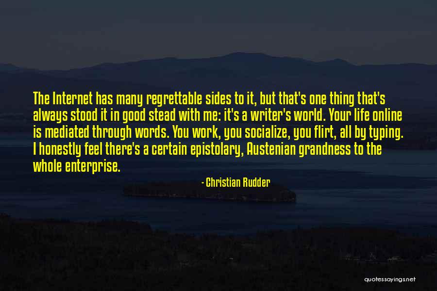 Online Life Quotes By Christian Rudder Online Life Quotes By Christian Rudder