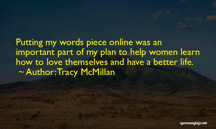 Online Love Quotes By Tracy McMillan