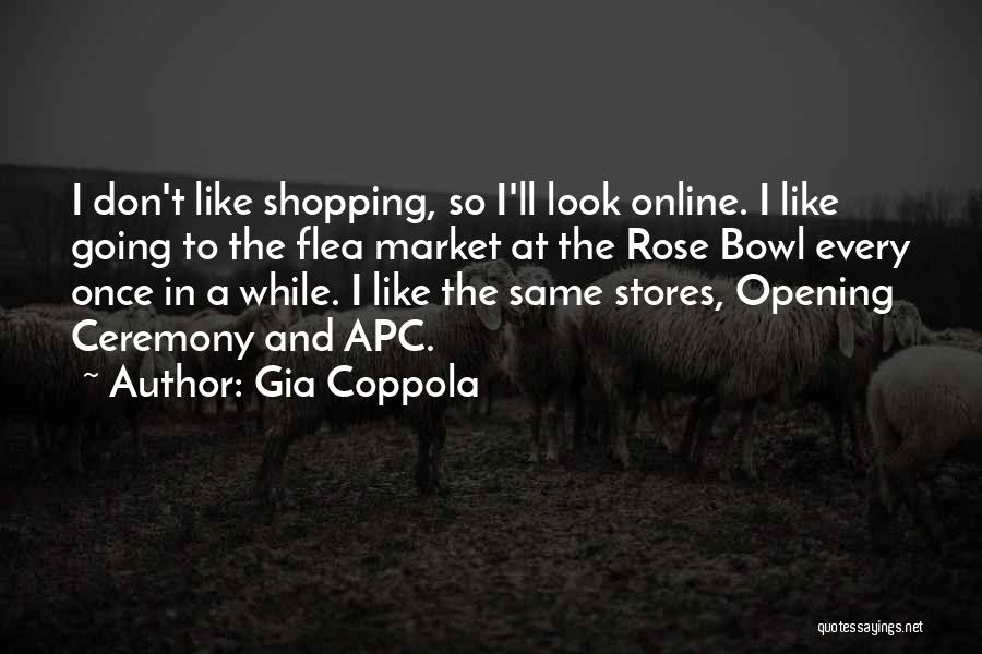 Online Shopping Quotes By Gia Coppola