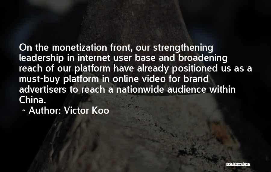 Online Video Quotes By Victor Koo