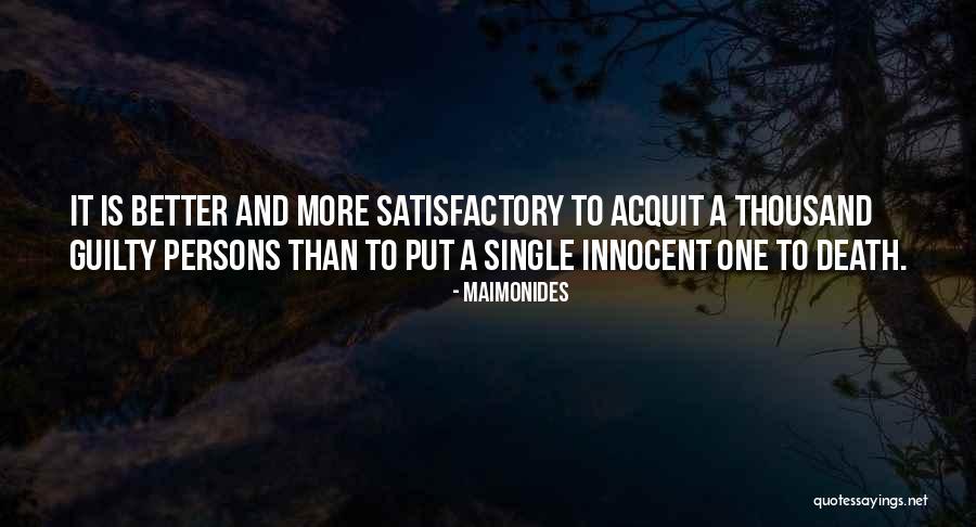 Only A Guilty Person Quotes By Maimonides Only A Guilty Person Quotes By Maimonides
