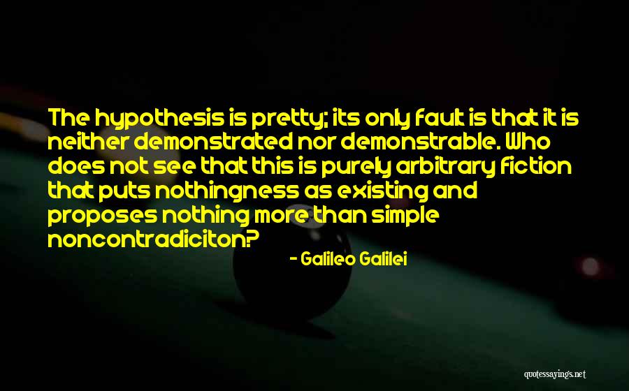 Only Existing Quotes By Galileo Galilei