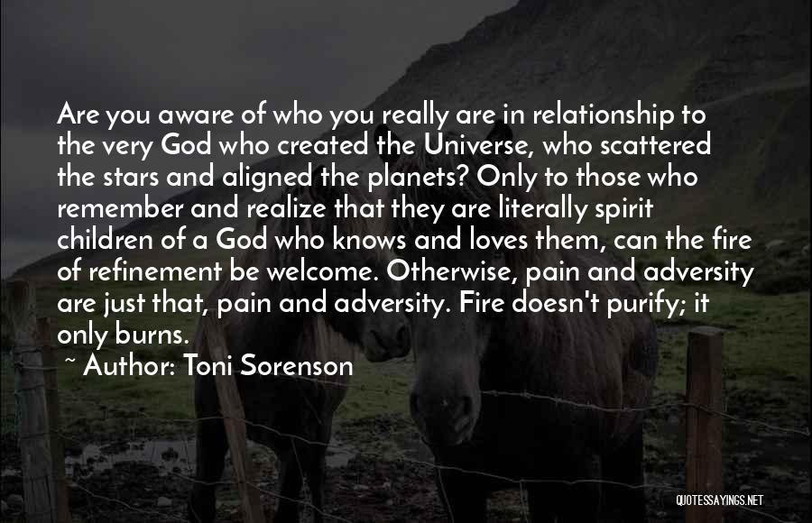 Only God Knows My Pain Quotes By Toni Sorenson